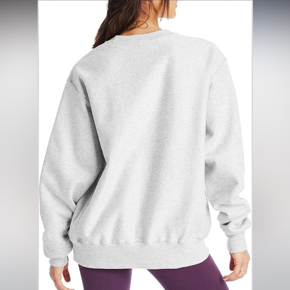 Champion Womens Reverse Weave Boyfriend Pullover Sweatshirt - Picture 2 of 6